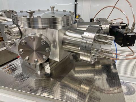 A closer look at the Nu TIMS’ multicollector array.